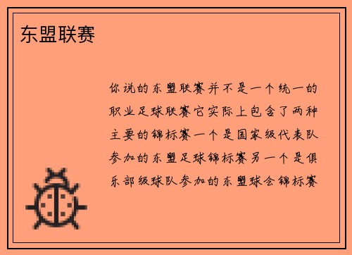 东盟联赛